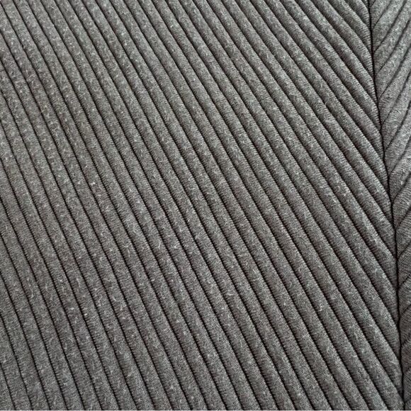 A New Day Dark Mocha Mousse Oversized Slouch Shoulder Ribbed Sweater Top - Picture 6 of 12